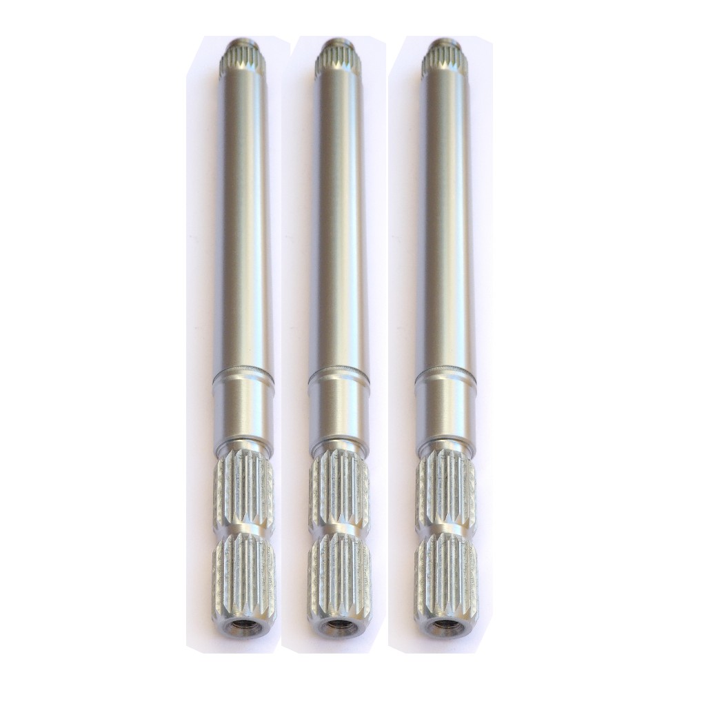 Kit 3 Eixo Agitador Electrolux Cambio Mecanismo Lm06 Ltr10 Lte09 Lf75
