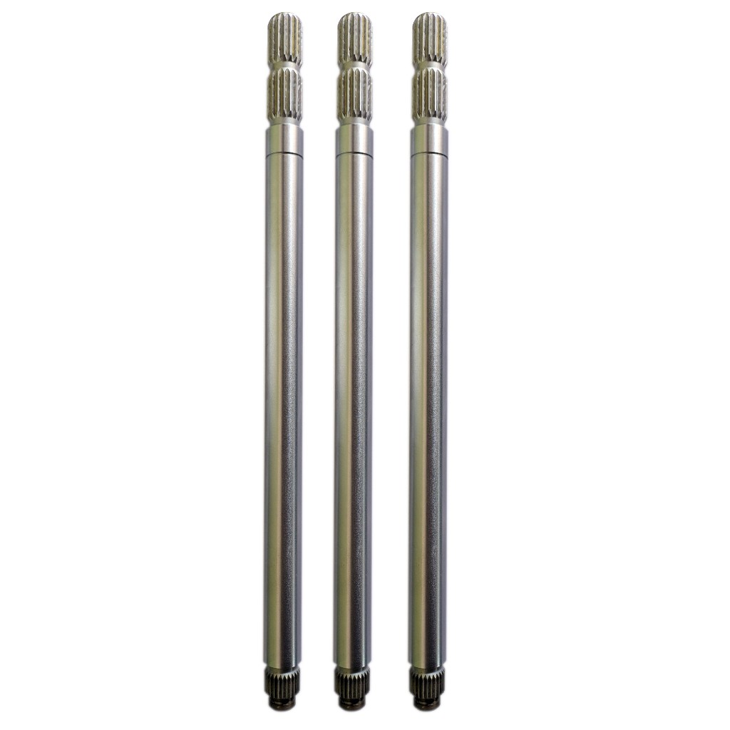Kit 3 Eixo Agitador Electrolux Cambio Mecanismo Lm08 Lte12 Lt12 Top8