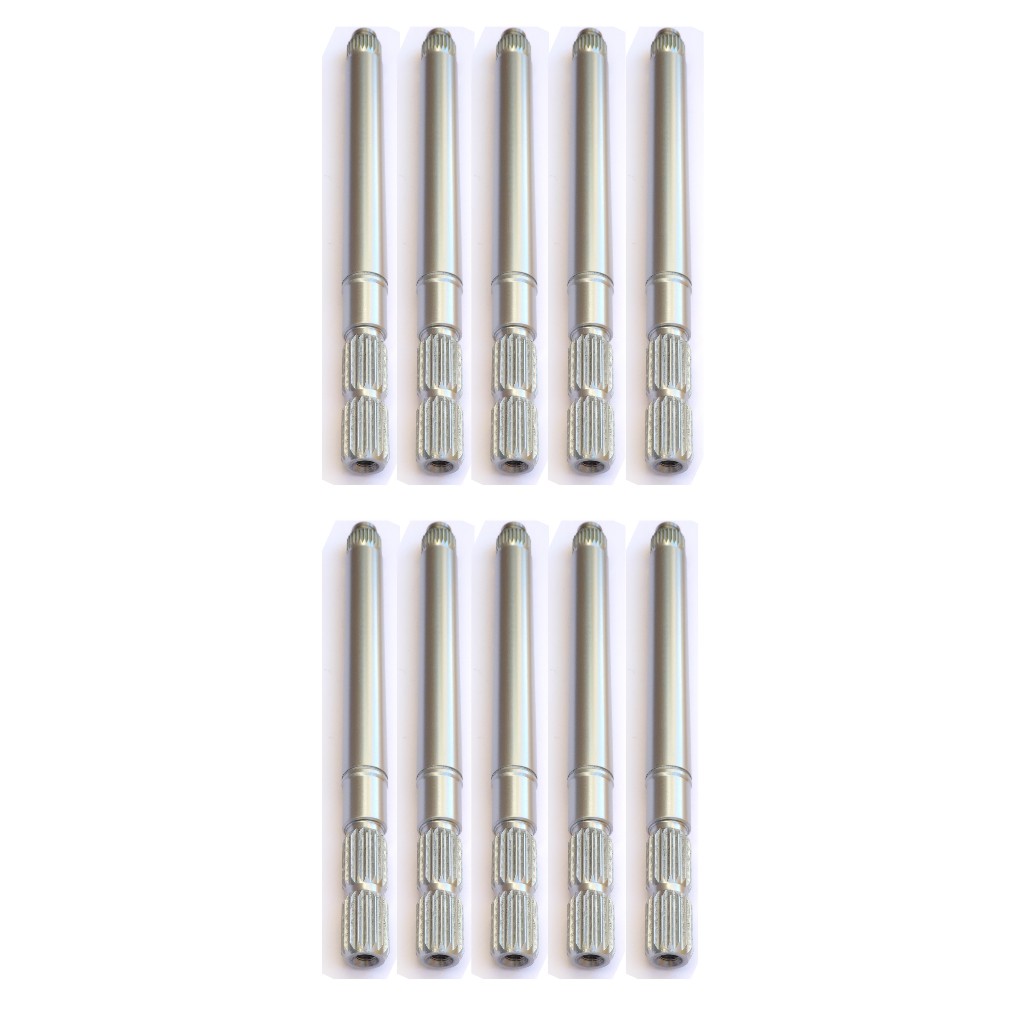 Kit 10 Eixo Agitador Electrolux Cambio Mecanismo Lm06 Ltr10 Lte09 Lf75