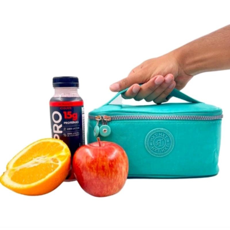 Bolsa Térmica unissex Portátil Fitness Marmita Viagem Necessário/Bolsa Térmica Pequena