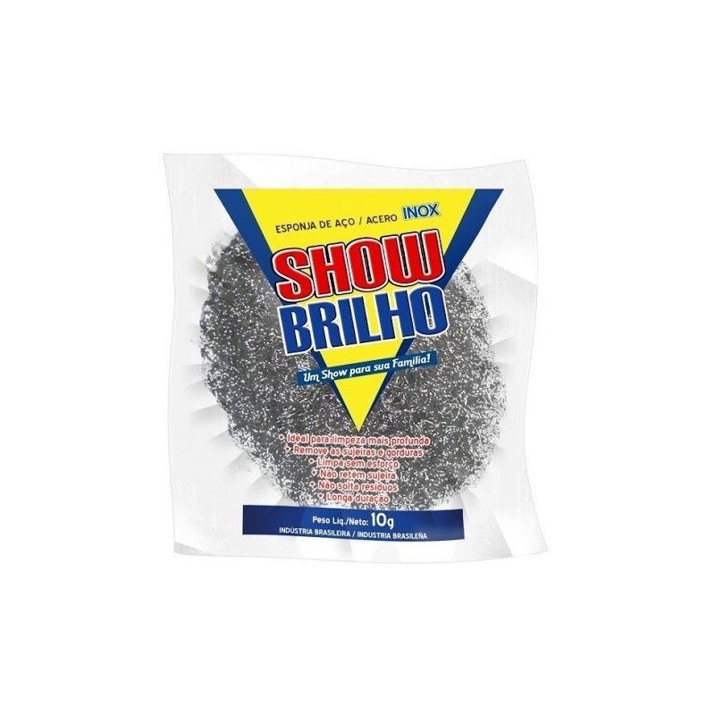 Kit 25 Esponja Aço Inox longa Duração