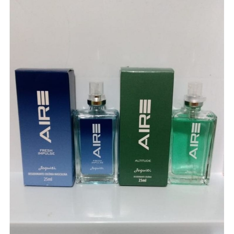 Colônia Aire Jequiti 25 ml.(Aire Altitude, Fresh Impulse e Azure)