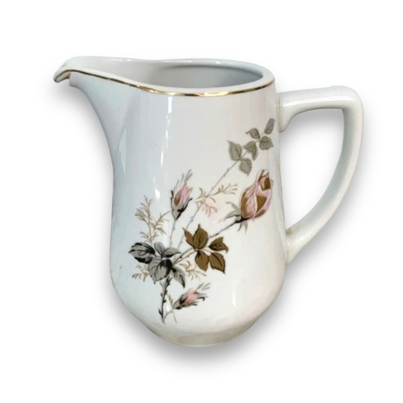 Jarra Leiteira Em Porcelana Steatita Antiga