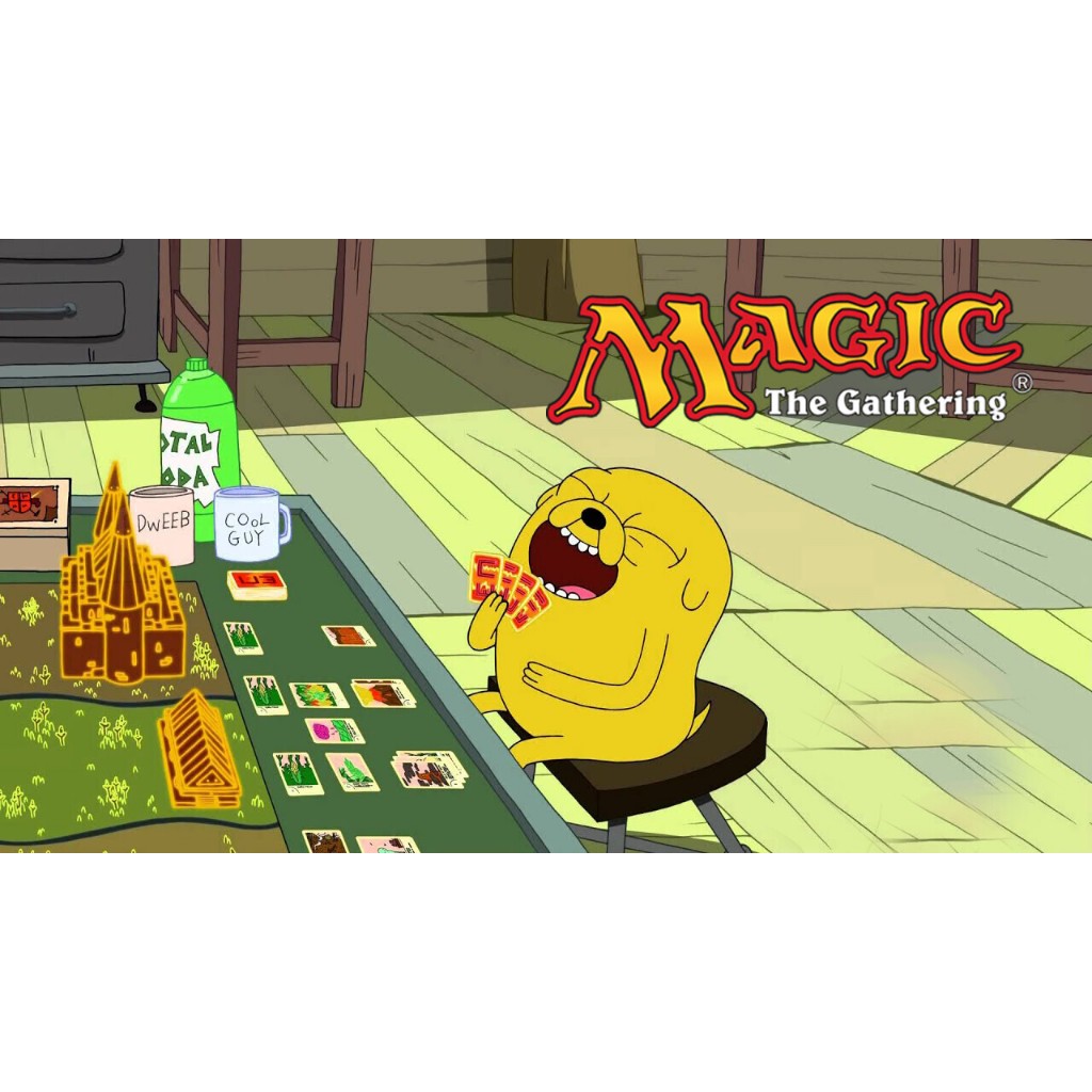 Mouse pad Gamer Magic The Gathering e jake Hora de Aventura (58 cm x 30 cm)