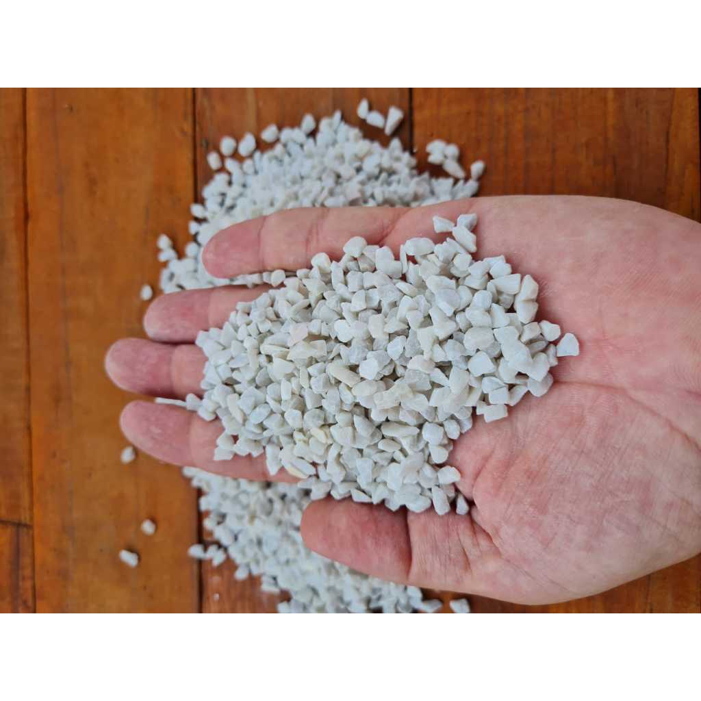 Pedras Ornamentais Pedrisco Branco Número 1 - *LER O ANÚNCIO* - PEDRA em Oferta na Shopee