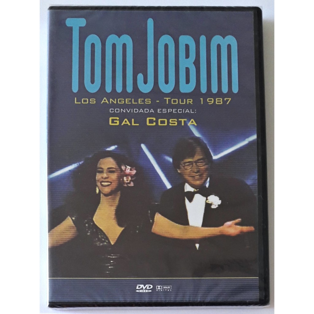 Dvd Tom Jobim - Los Angeles - Tour 1987 - Lacrado