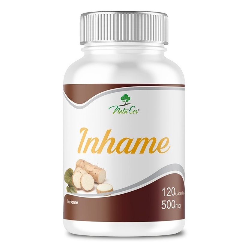 60 Caps Inhame Puro Original 500mg