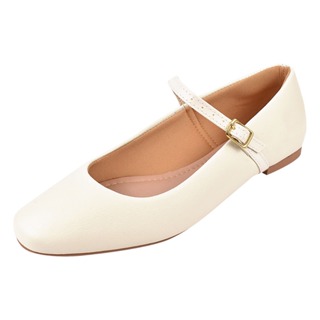 Sapatilha Feminina Ballet Bico Quadrado Boneca Bailarina Sandália Clássica Rasteira Confort Novo em Oferta na Shopee