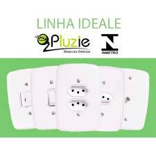 Tomada e Interruptor   Pluzie linha Ideale 10A/ 20A