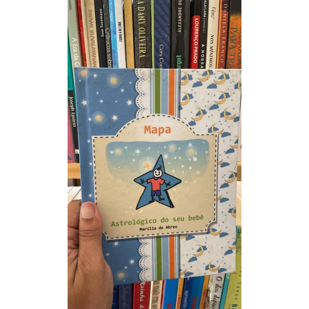 Mapa astrologico do seu bebe livros de capa comum autor Marilia de abreu