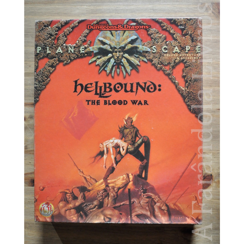 Plane scape Hellbound: The Blood War advanced dungeons & dragons