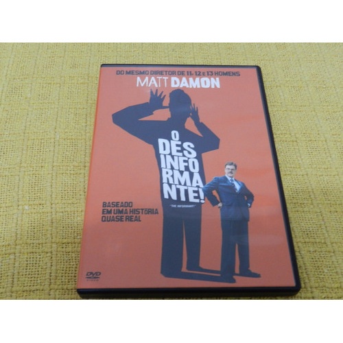 Dvd O Desinformante / Matt Damon