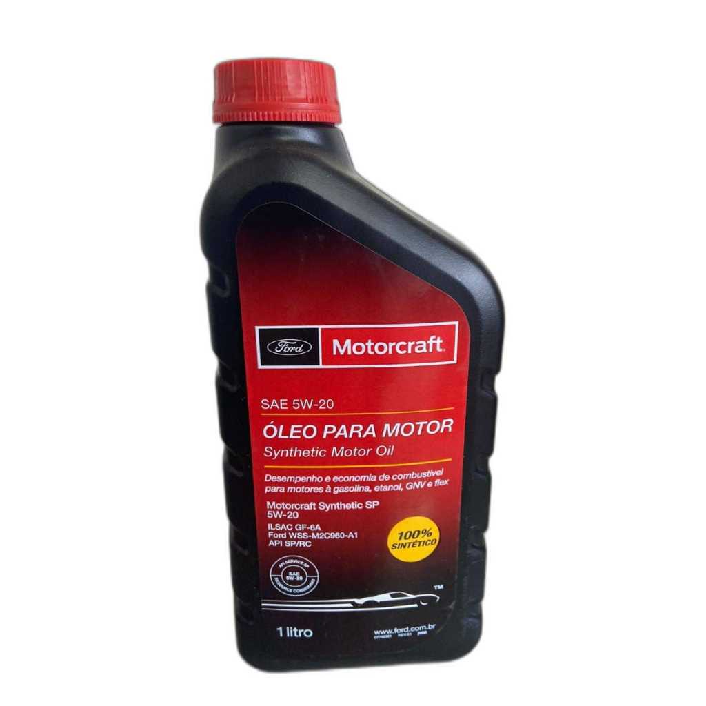 Óleo Lubrificante de Motor Motorcraft SAE 5w20 Sintetico 1L