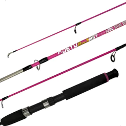 Vara Para Molinete Rosa Max Bull 1,20m 8-14lbs Deyu