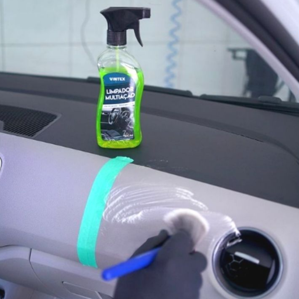 Detalhes do Limpador Multiação Apc Vonixx Vintex Limpa Banco Painel Teto Carro 500ml