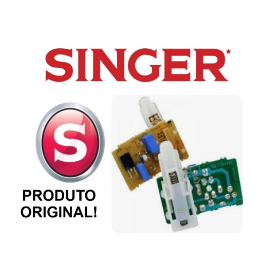 Placa do Pedal Original Circuito Controlador de Velocidade Eletrônico Pedal Singer Original
