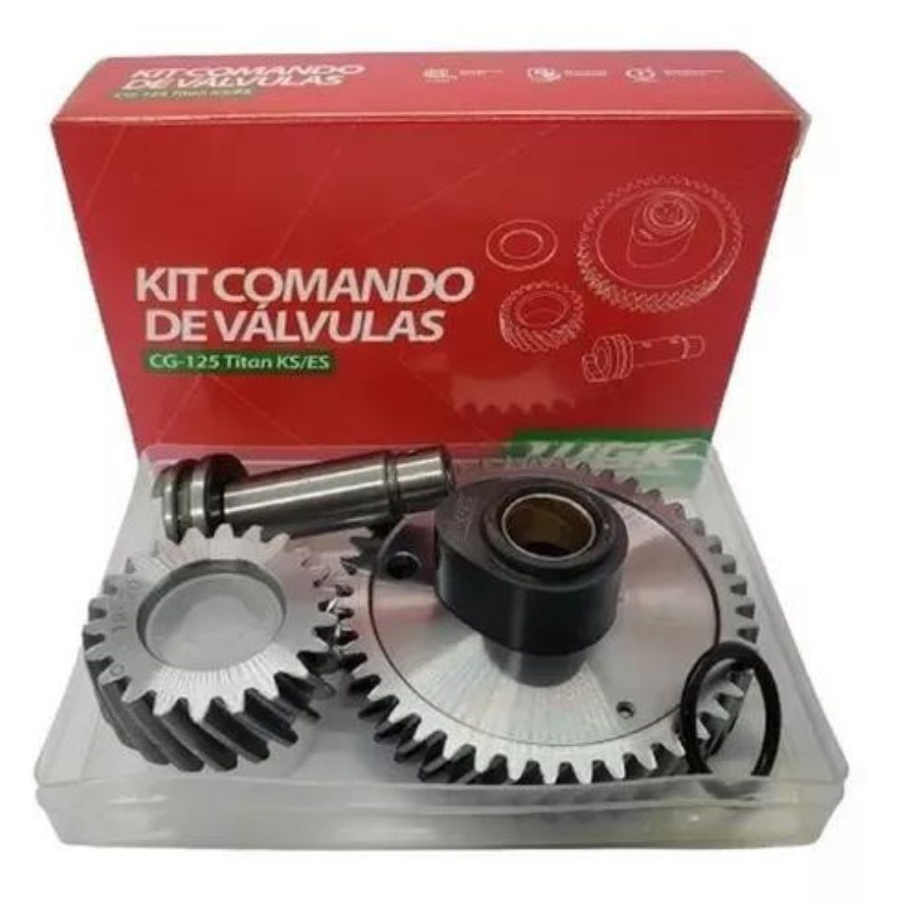 KIT ARVORE DO COMANDO DE VALVULA  Honda Titan Cg Fan 125 Ks Es 2000 A 08 Wgk
