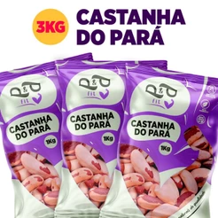 Castanha do Pará Inteira Premium 3Kg - P&P