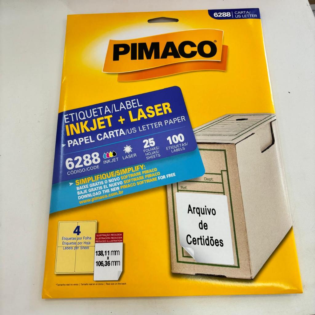 Etiqueta Pimaco 6288: Onde Comprar | BuscaProdutos
