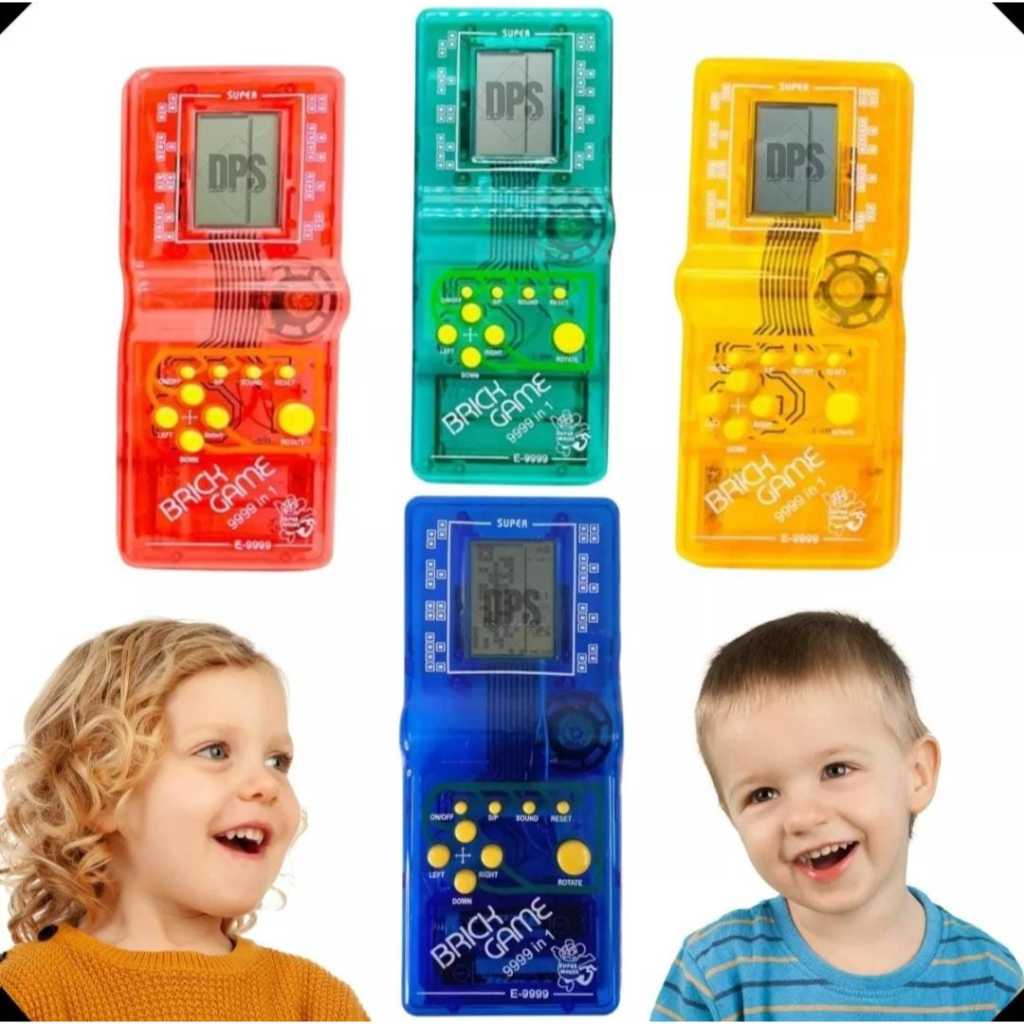 Super Mini Game Portátil Brick Game Retro Brinquedo Criança