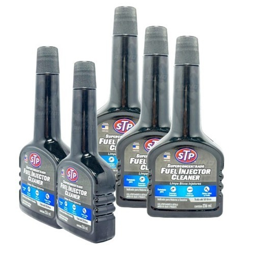 Kit 5 Aditivos Limpa Bico Injetor SuperConcentrado Stp em Oferta na Shopee