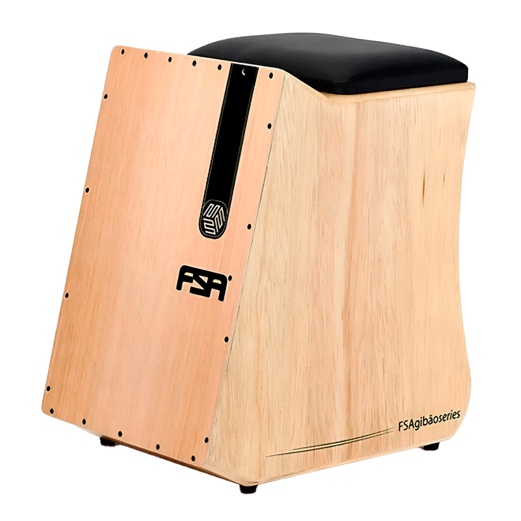 Cajon Eletroacustico FSA Assento Acolchoado Gibao Series