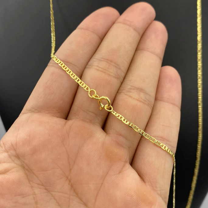 Corrente Piastrine 2MM / 100% Moeda Antiga em Oferta na Shopee