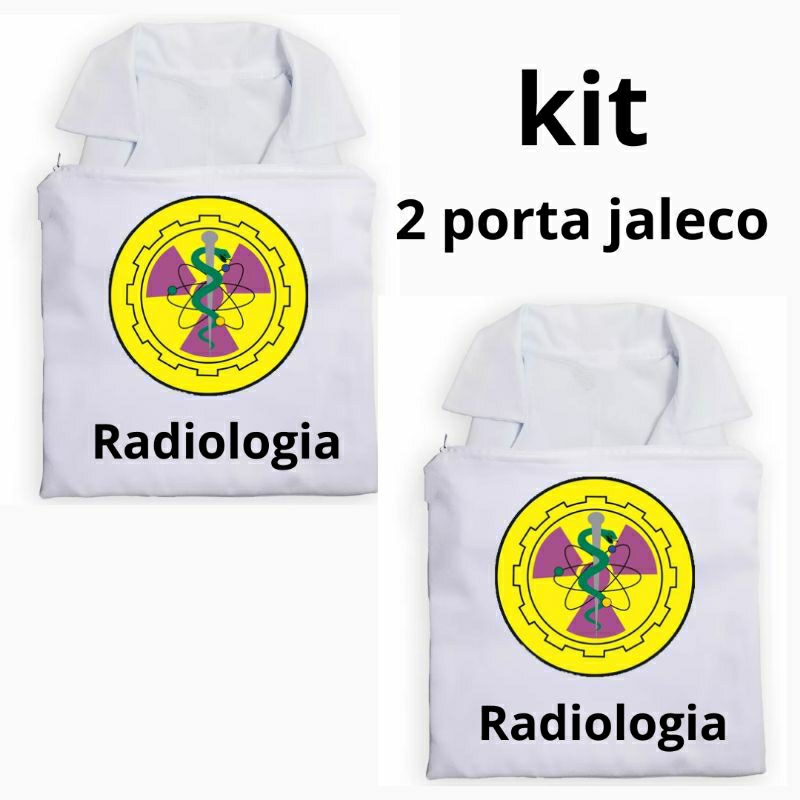 Porta Jaleco Radiologia- 2 pecas