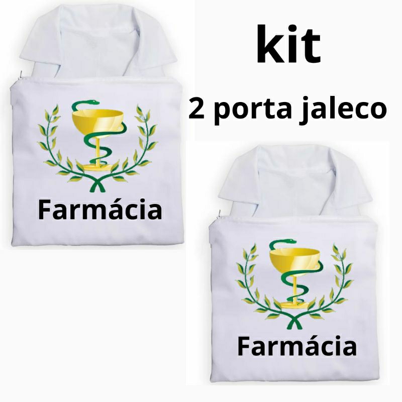 Porta Jaleco  Farmácia-  2 peças