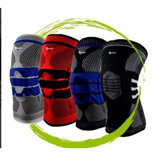 Joelheira Compressão Flexivel 3D Ortopedica Esportiva P/ Treino Alivia Dor No Joelho Espiral Estabilidade