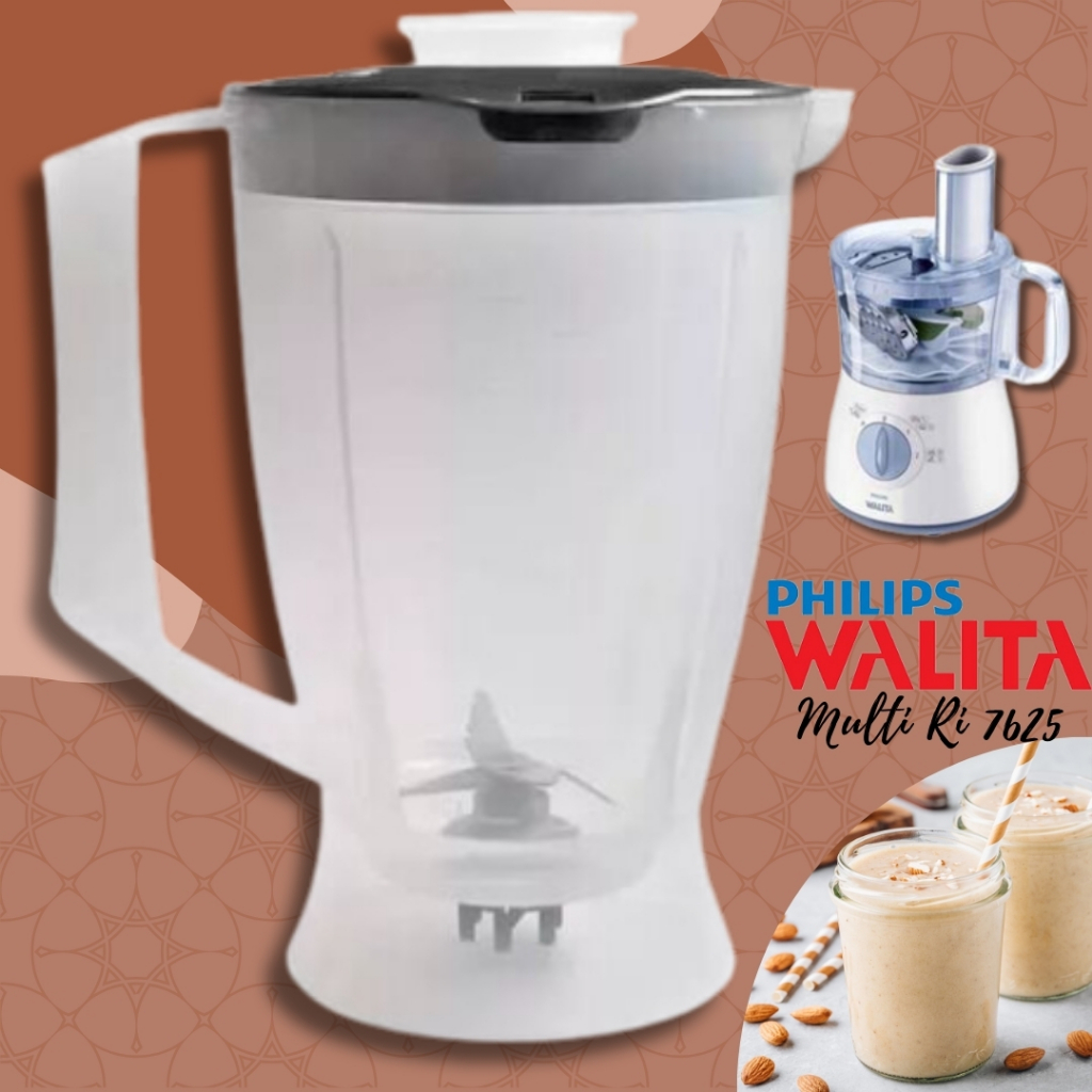 Copo Liquidificador Walita Philips Multiprocessador RI7625 / RI7630 Power Chop / Mondial Full Kitchen Premium