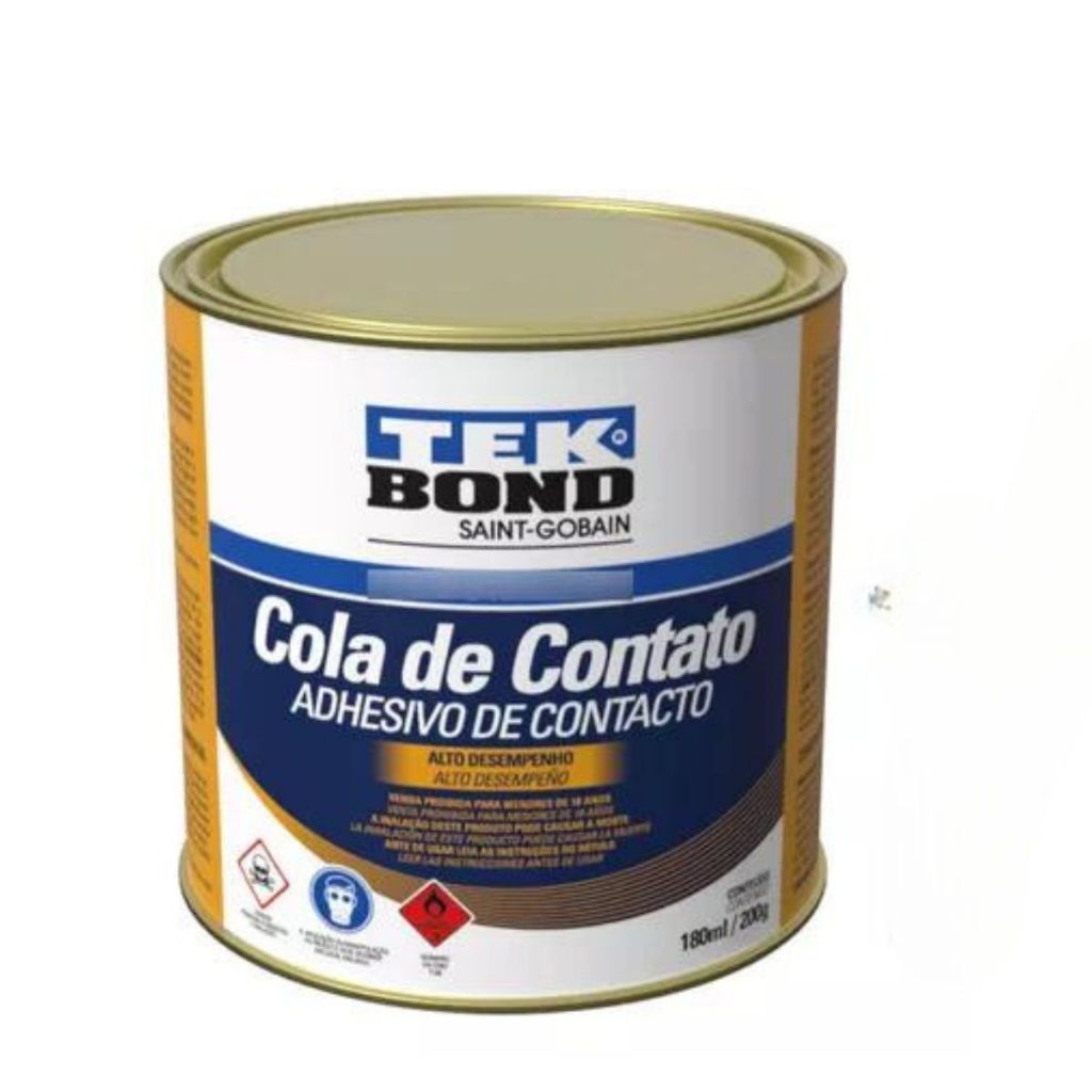 Cola de Contato Tekbond 200g Cola de Sapateiro, Cola de Marceneiro