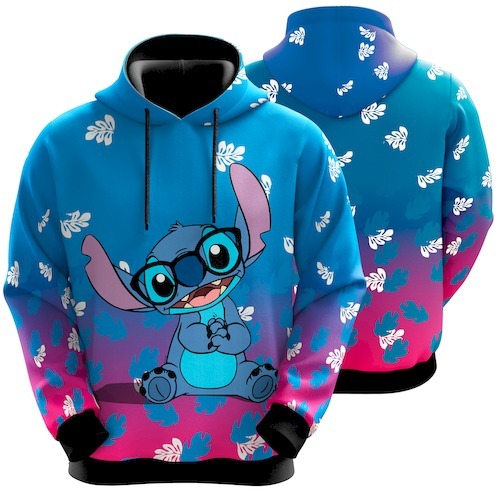 Blusa de Moletom Sublimado Adulto  Desenho Animado 219