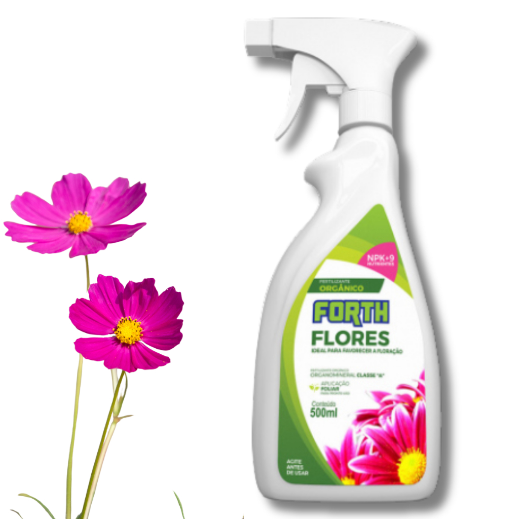 Fertilizante Orgânico Adubo Forth Flores Pronto Uso 500ml