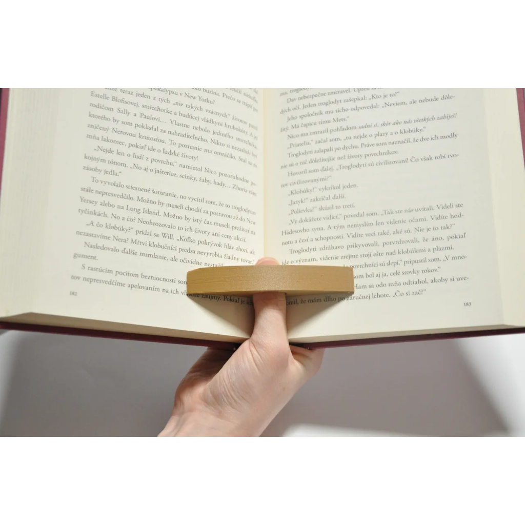Kit com 2 Apoios Suportes para Segurar Livro Leitura Separador Páginas