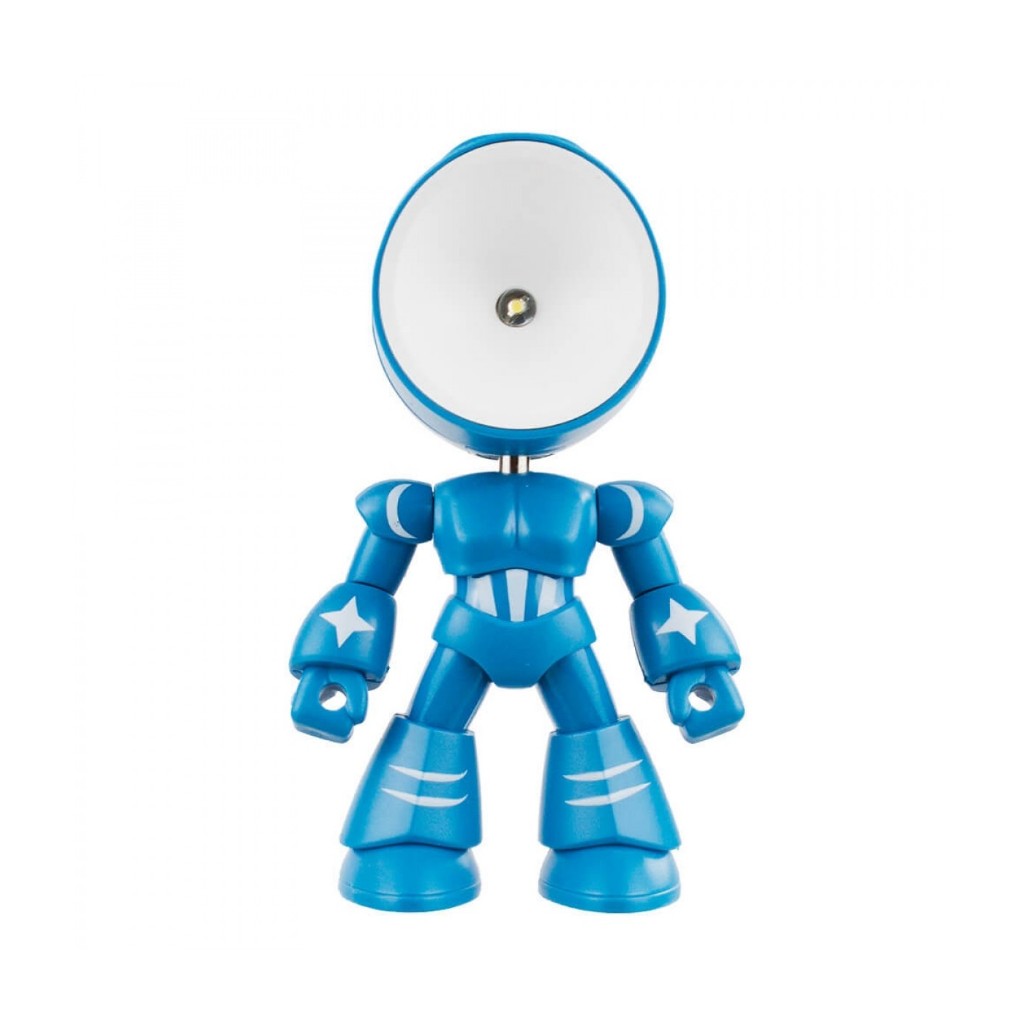 Mini Luminária Robô Com Imã ( 9 cm )