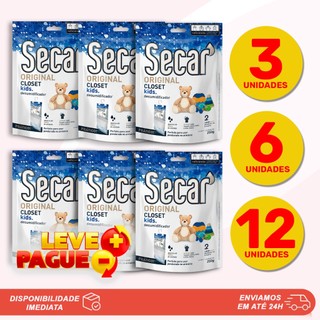 Anti Mofo Desumificador Secar Closet Kids Roupas Armário sem mofo 250g