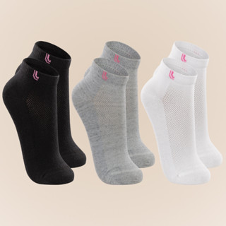 Kit 3 Pares De Meia Cano Curto Original Lupo Esportiva Feminina
