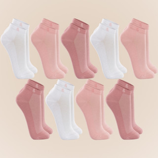 Kit 9 Pares De Meia Cano Curto Original Lupo Esportiva Feminina
