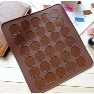 Tapete Forma Molde De Silicone Para 30 Macarons em Oferta na Shopee
