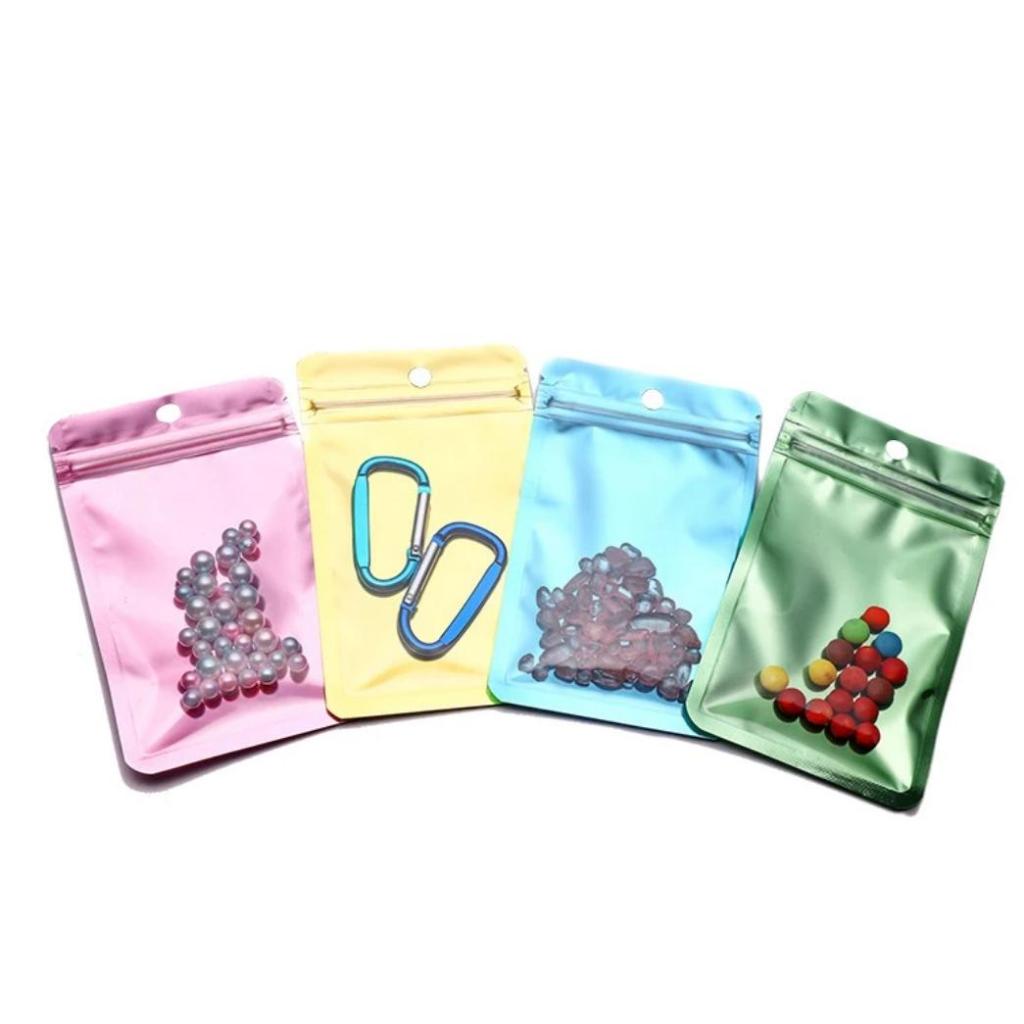 SACOS METALIZADOS COM FECHO ZIP LOCK. PACOTES COM 50 UNIDADES. em Oferta na Shopee