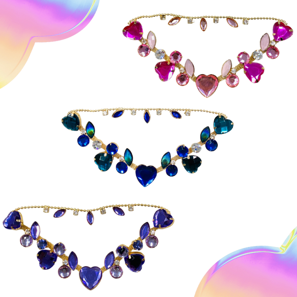 Cabedal Aurora com Corrente e Pino para Chinelo em Oferta na Shopee