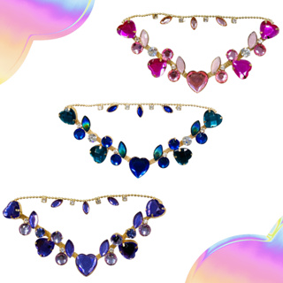 Cabedal Aurora com Corrente e Pino para Chinelo em Oferta na Shopee