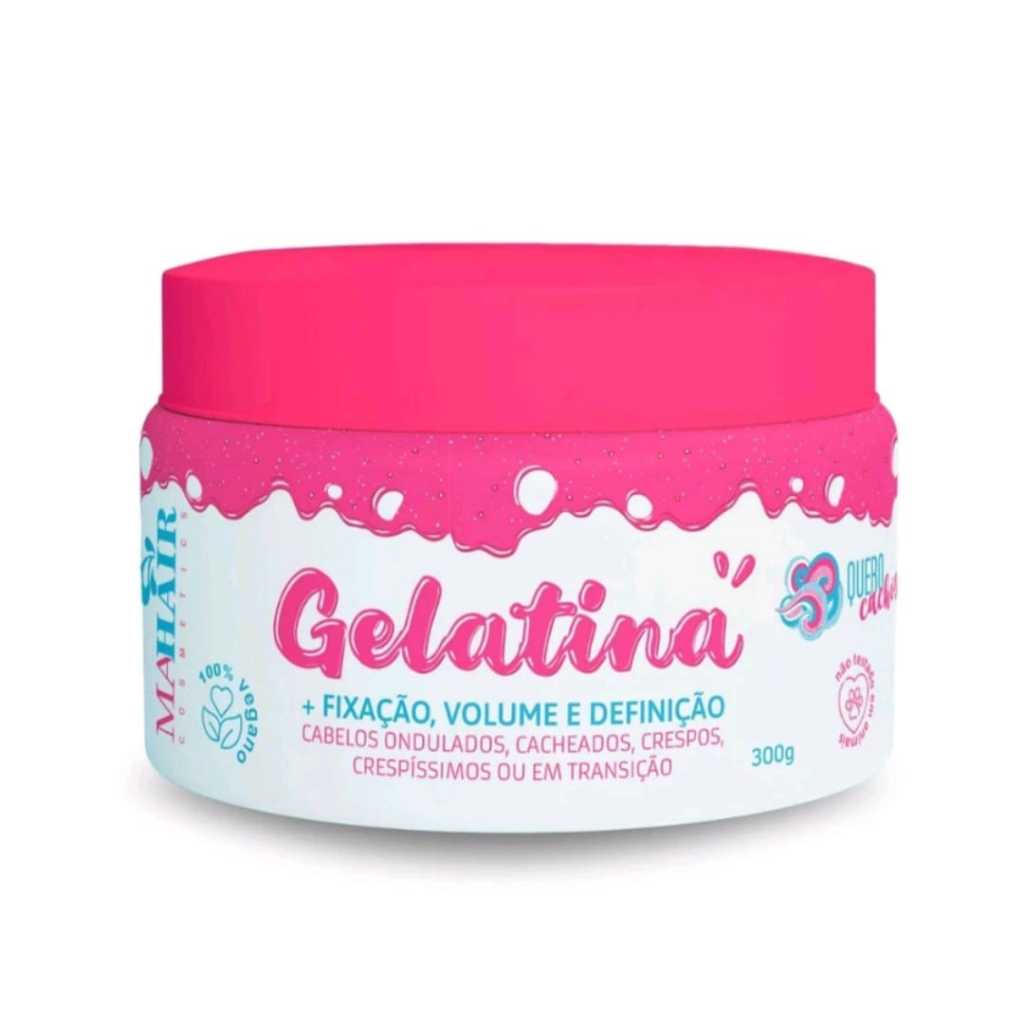 Gelatina Modeladora Quero Cachos Mahair 300g Promoção!