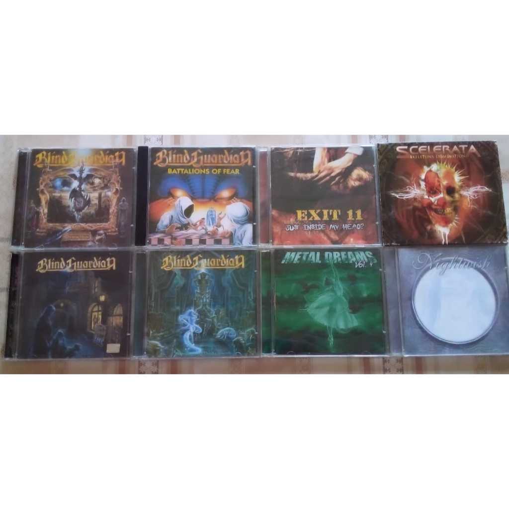 Cd Rock, Metal, Pop, Mpb, Hard Rock,nacional, internacional (cds, lote, compact disc)