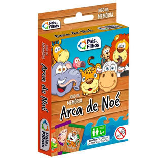 Jogo Da Memoria Arca De Noe 56 Cartas Desenvolve Coordenação Motora Raciocínio Lógico