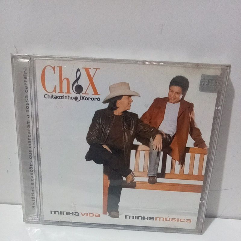 Cd Chitãozinho e Xororó Minha Vida Minha Música Lacrado de Fabrica Original