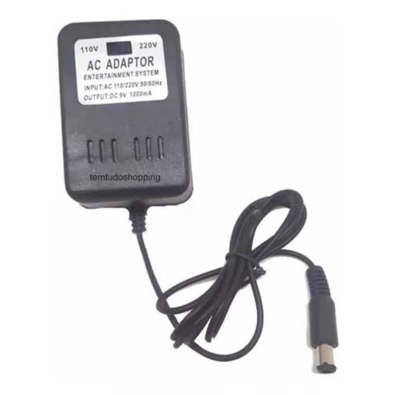 Fonte para Super Nintendo FAT ou Baby chaveada bivolt 110v ou 220v