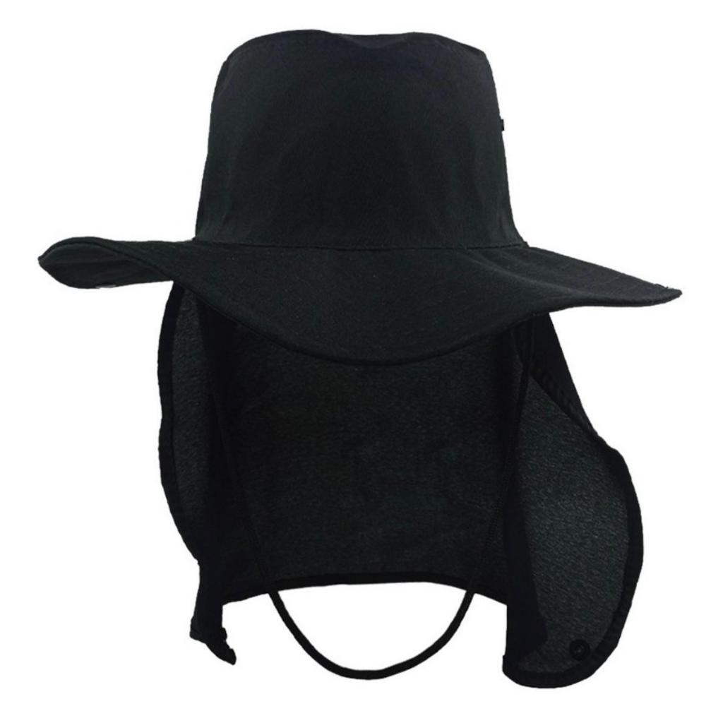 Chapéu Pesca Com Proteção Pescoço Australiano Proteção Nuca Unissex Ar Livre Bloqueia Temperatura