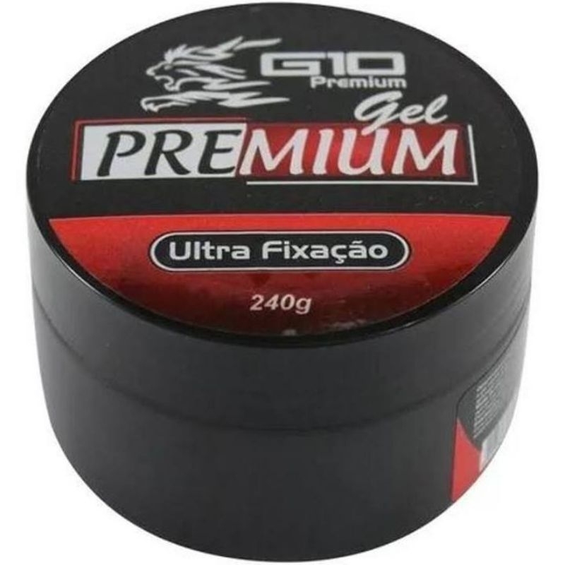Gel Extra Forte Fixador  Modelador G10 Premium 240g em Oferta na Shopee